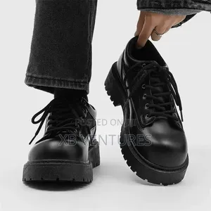 Men's Chunky Sole Formal Oxford Shoes