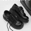 Men's Chunky Sole Formal Oxford Shoes - 3
