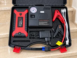 High Power Car Jump Starter and Tire Pump Kit