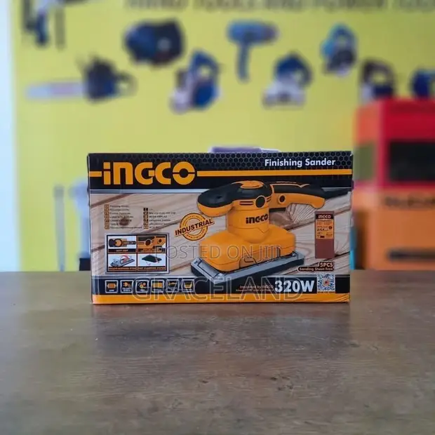 Original INGCO Smooth Sander Finishing 320V Max - 1