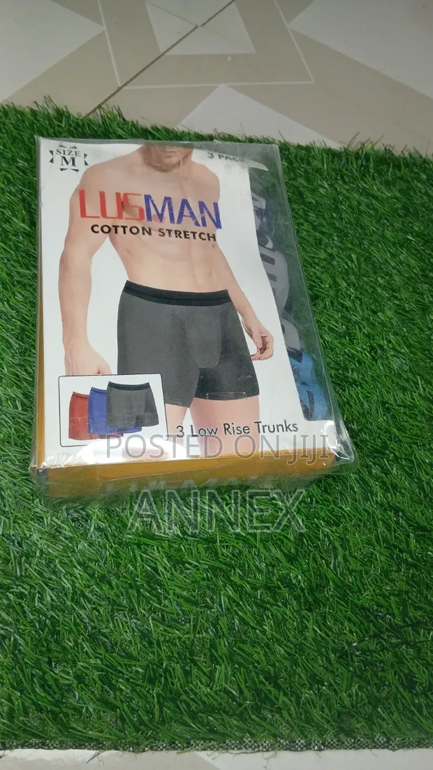 Lusman Men's 3-in-1 Boxer Shorts - Medium - 1