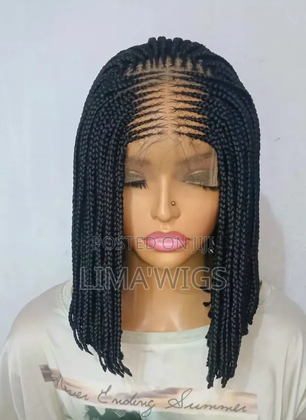 4x4 Glueless Braided Wig Cap - 1