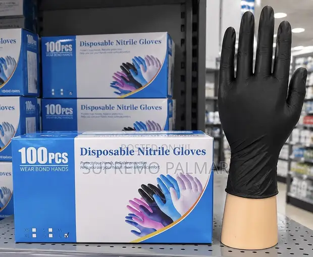 Wear Bond Hands Nitrile Gloves (100pcs) - 1