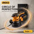 INGCO Industrial Rotary Sander 450W Max - 1