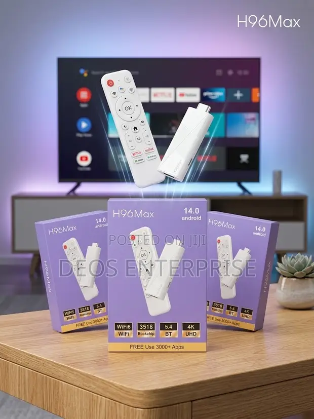 H96 Max Android TV Stick 4K - 1