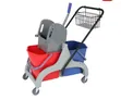 Down Press Double Ringer Bucket with Basket 46L - 2