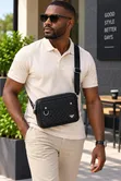 High Quality Branded Leather Side/Shoulder Bag - 5