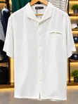 Zara Tencel Linen Short Sleeve Shirt - 1