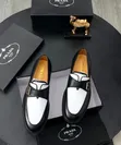Prada Men's Two-Tone Monk Strap Leather Loafers - 2