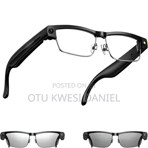 Smart Glasses with Camera & Bluetooth Translator (160 Languages)