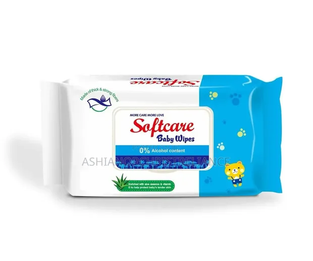 Softcare Baby Wipes 60pcs - 1