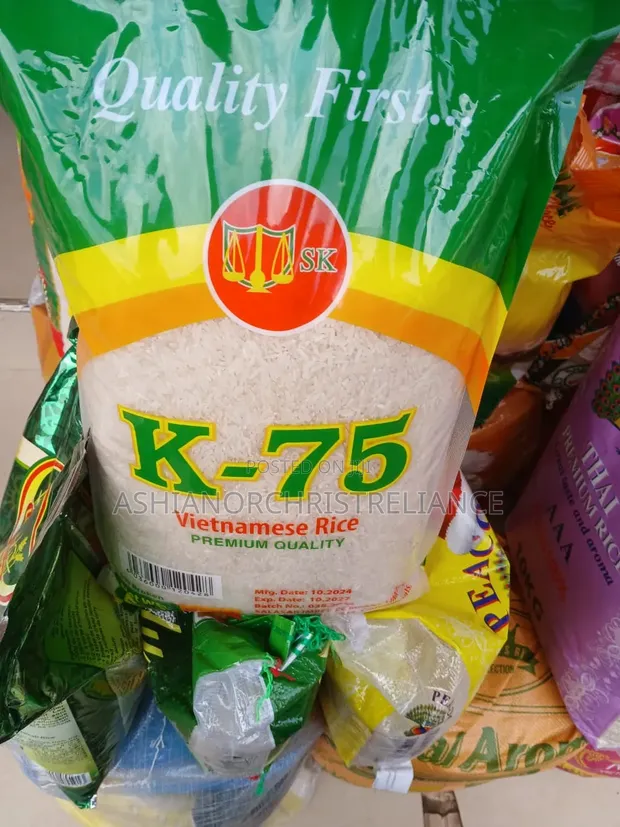K75 White Rice - 5kg, 25kg, 50kg - 1