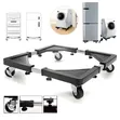 Universal Movable Fridge and Washing Machine Stand - 3