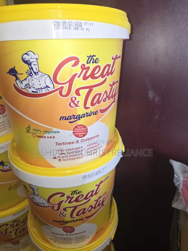 10kg Margarine Bucket for Baking & Cooking - 1