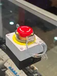 Emergency Stop Push Button with Protective Cover - 3