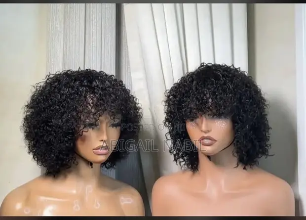 Fringe Pixie Curls Wig - 1