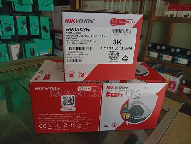 Hikvision DS-2CE76KOT-LPFS 5MP Smart Hybrid Dome Camera - 1