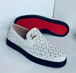 Christian Louboutin Slip-on Loafer with Cutout Pattern - 3