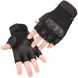 Gym Gloves - Fingerless Knuckle Protection - 1