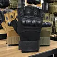 Gym Gloves - Fingerless Knuckle Protection - 3