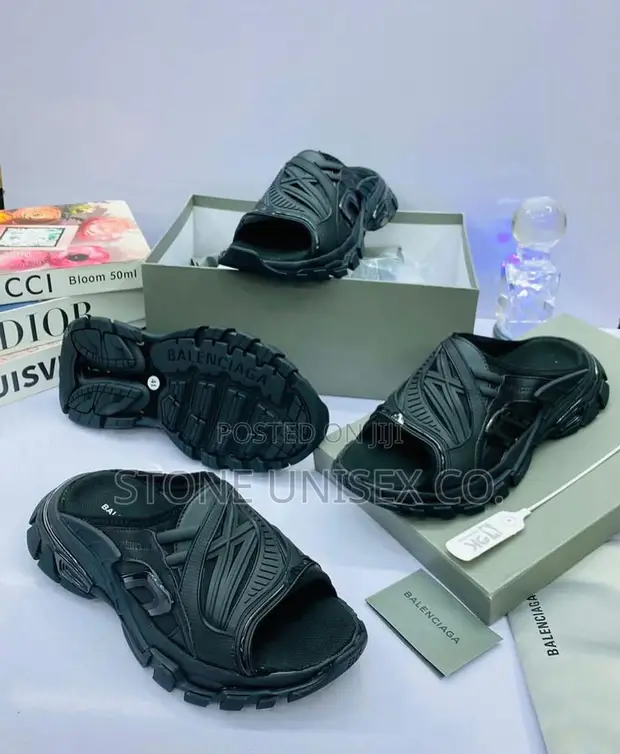 Balenciaga Track Slippers - 1