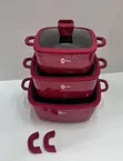 HK 8-Piece Die-Cast Aluminum Cookware Set - 4