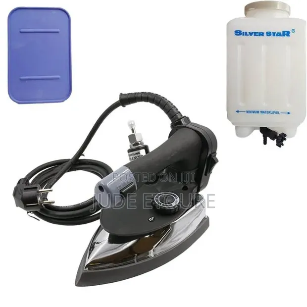 Industrial Gravity Steam Iron - 5L Bottle - 1