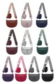 Women's Double Zip Crossbody Bag with Mini Purse - 2
