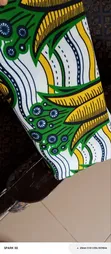 African Print Fabric - 6 Yards - 2