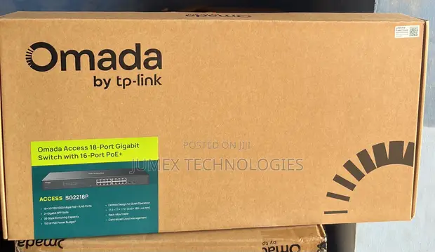 TP-Link Omada SG2218P 18-Port Gigabit PoE+ Switch - 1
