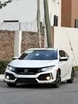 2019 Honda Civic EX Hatchback - White - 4