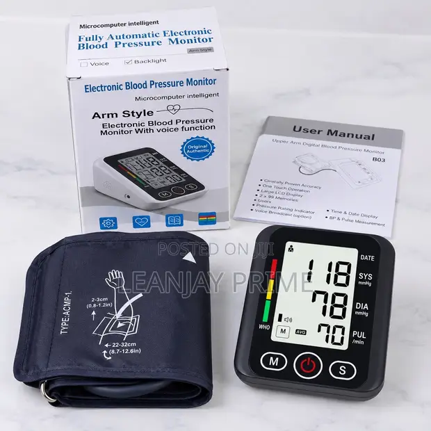 Electronic Blood Pressure Monitor - Brand New - 1