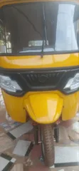 Brand New Prajia Motorcycle - Yellow - 4