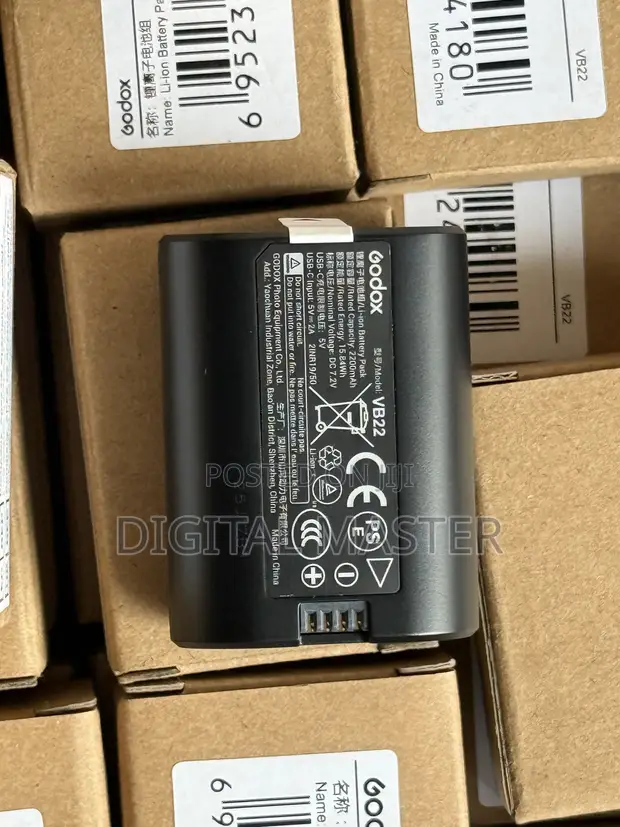 Godox VB22 Battery for V1/V480 TTL Flashes - 1