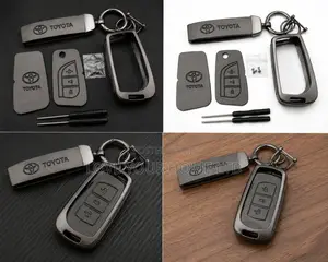 Toyota Smart Key Replacement Shell Kit with Keychain