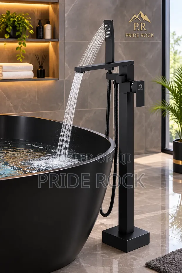 Brand New Square Bath Tub Shower - 1