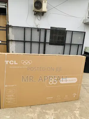Durable Affordable TCL 85” QLED Smart TV (Black) 85P7L