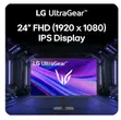LG UltraGear 24" 144Hz FHD Gaming Monitor - 1