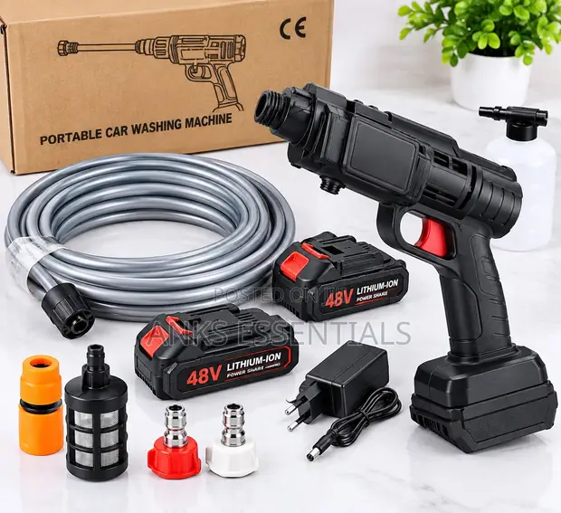 48V Cordless Water Jet Cleaning Machine - 1