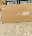 Unique TCL 85" QLED Smart Google TV (Black) - 2