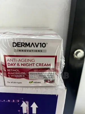 Derma V10 Anti-Aging Day & Night Cream
