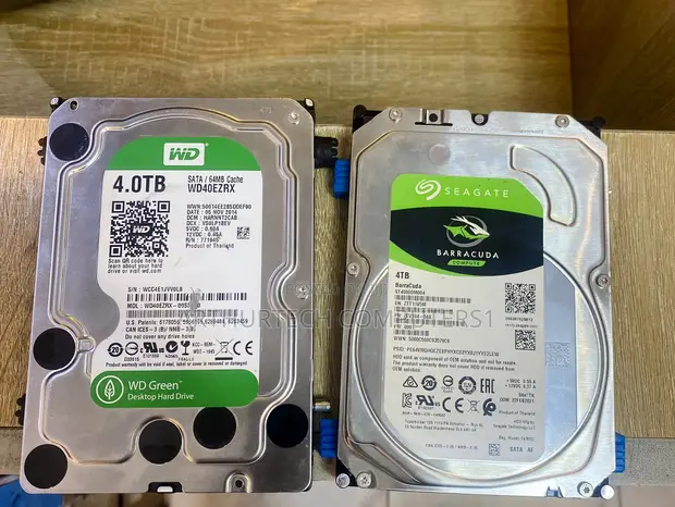 4TB WD Desktop Hard Drive - 1
