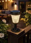 1200mAh Solar Bowl Light LED Decorative Garden Lamp - 1