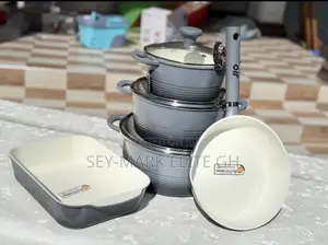 JLO Ceramic Nonstick Cookware Set - 5 Pieces