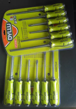 6 Piece Go-Through Screwdriver Set