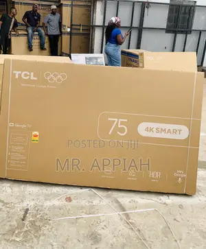 Brand New TCL 75" UHD Smart Android TV