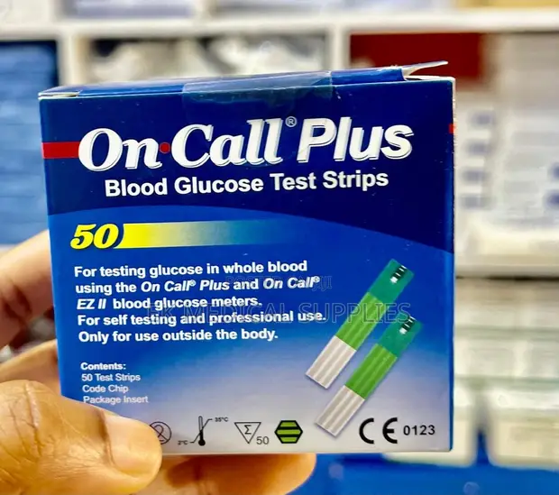 Oncall Glucometer Strips - 1