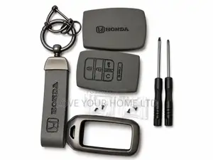 Honda Smart Key Cover with Leather Keychain