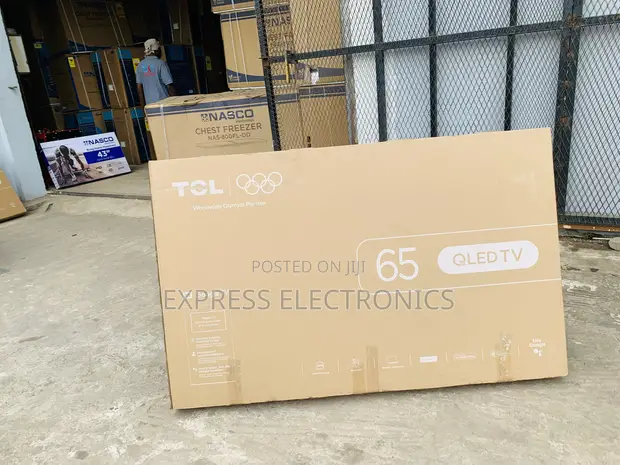Ultra Sleek Slim TCL 65" QLED Pro Smart Android TV - 1
