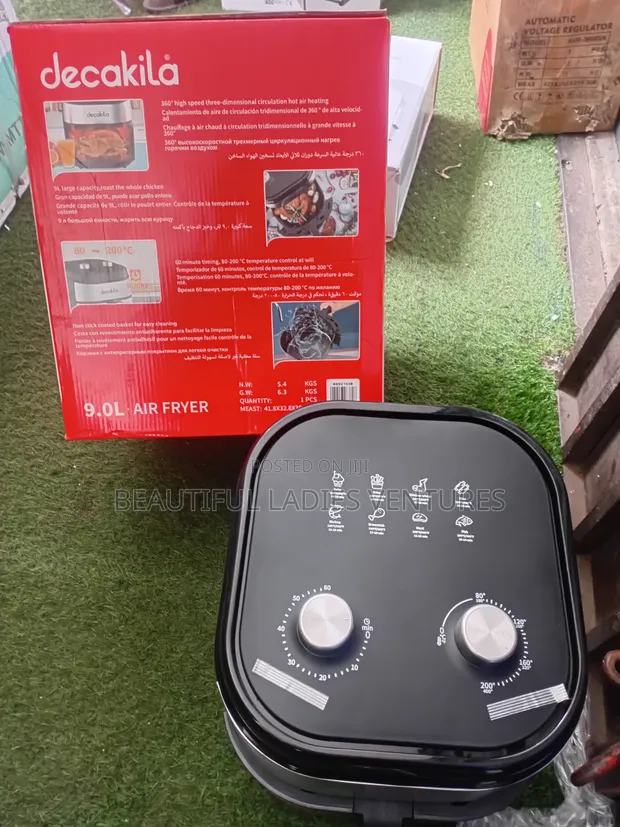 Decakila 9L Air Fryer - Brand New - 1